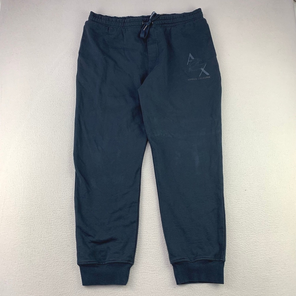 Armani Exchange A|X Joggers‎ Men XL Sustainable Cotton Terry Sweatpants Y2K